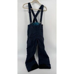 Vintage Columbia Snow Bibs Navy Men's small boot cuff elastic dry rot